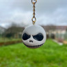 Porte-clés ou Collier Jack Skellington en Pâte Fimo - Étrange Noël