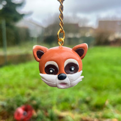 Porte-clés ou Collier Spiffo en Pâte Fimo - Project Zomboid